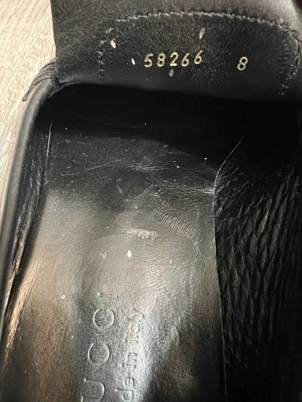 Gucci Horsebit Black Leather Loafers Old Money Preppy Quiet Luxury Men's 8